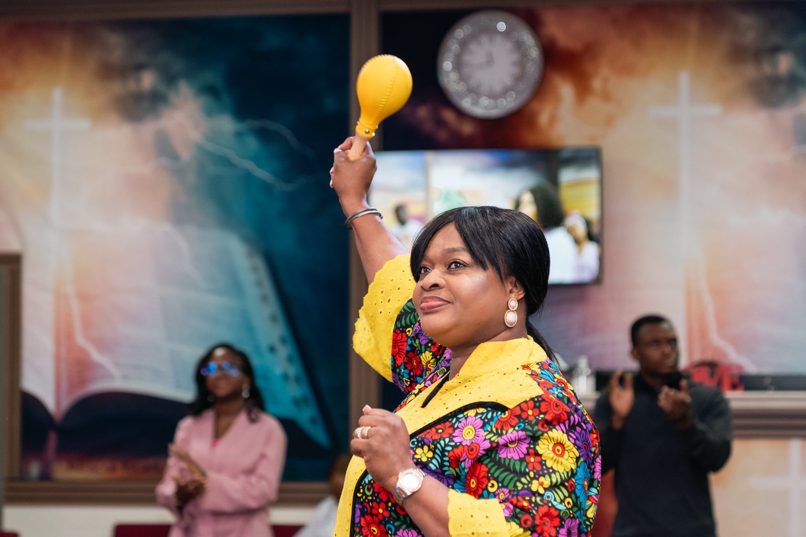 Sunday Hours of Transformation service in the sanctuary